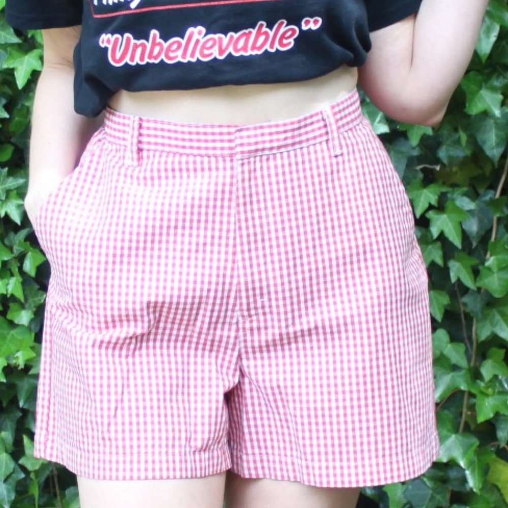 Vintage Lee Cottagecore Gingham Shorts